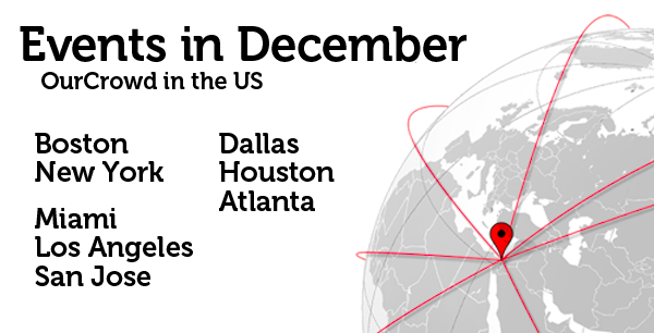 OurCrowd Events in December